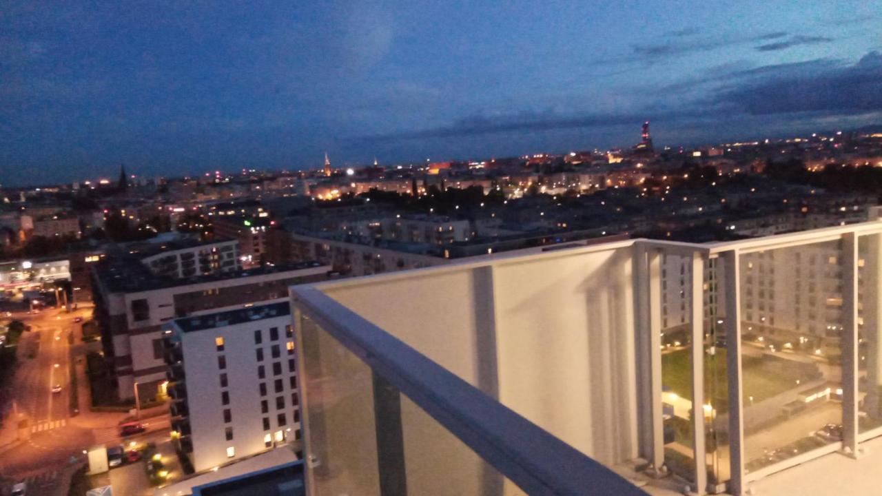 Wroclaw Penthouse Views Odra And City Center Εξωτερικό φωτογραφία